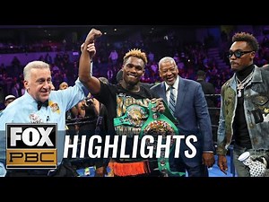 Jermell Charlo wins super welterweight title with TKO of Tony Harrison | HIGHLIGHTS | PBC ON FOX