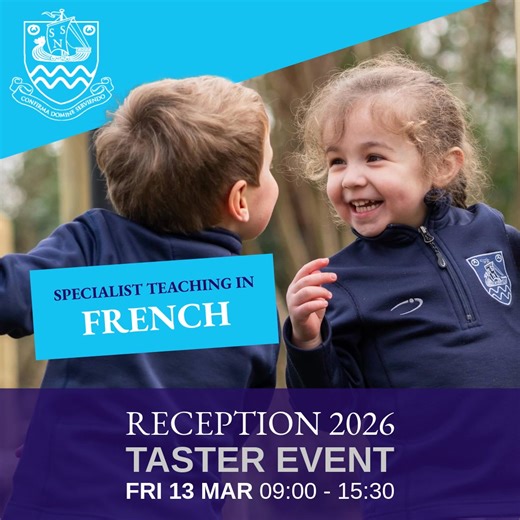 ✨ Give your child the best start to school with a Reception experience that nurtures every learner. At St Nicholas’, we help children grow into curious, confident learners. With small class sizes and a broad, balanced curriculum, every child receives the individual attention they need to truly thrive. We warmly invite girls and boys considering entry into Reception in September 2026 to spend the day in our Reception class. Your child will enjoy a day of exploration, discovery, and hands-on learn