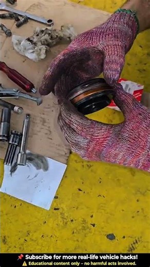 Toyota Fortuner Differential Seal Leak Fix #themake #automobile #carrestorationproject