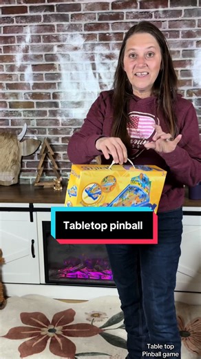 Mini pinball machine @World Tech Toys #pinball #game #toys #tiktokshopholidayhaul #tiktokshopcreatorpicks