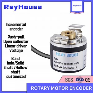 [Hot Item] 6mm Shaft Incremental Rotary Motor Encoder for Fabrics