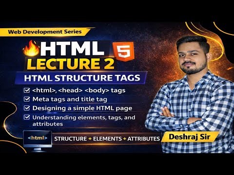 HTML & CSS Lecture 2