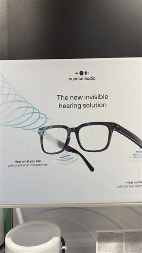 Come try our new Nuance Audio glasses where you can hear what you see with directional microphones and discreet open-ear speakers #nuanceaudio #targetopticalvisalia#essilorluxottica