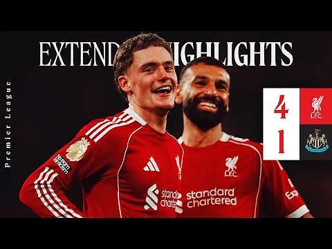 Extended Highlights: Liverpool 4-1 Newcastle | Premier League