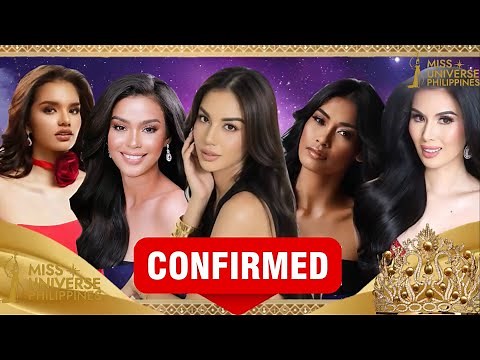 ALL CONFIRMED CANDIDATES FOR MISS UNIVERSE PHILIPPINES 2026 (December 2025)