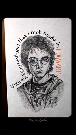 HARRY POTTER- MADE IN JAPAN✨⚡...#shorts #art #harrypotter #hermione #drawing #edit