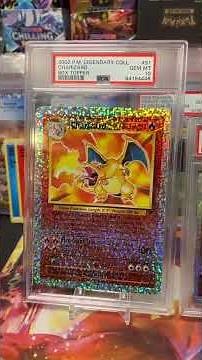 PSA 10 Legendary Collection Charizard Box Topper - Pokémon Card Investment Dec 2022