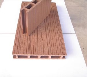 [Hot Item] Ocox Light Grey Color Outdoor WPC Flooring Swimming Pool Board Wood Plastic Composite Decking