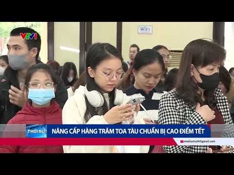 Nâng cấp hàng trăm toa tàu chuẩn bị cao điểm Tết Bính Ngọ | VTV24
