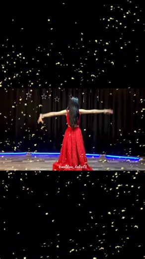 Mesmerizing Dance Routine in a Stunning Red Dress