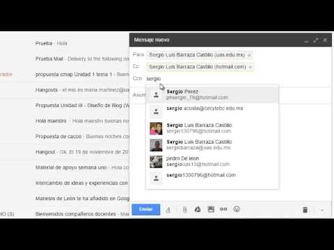 Funciones básicas del correo electronico
