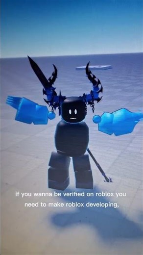 HOW TO GET VERIFIED ON ROBLOX #roblox #youtube #helpmemakethismakesense #robloxstudio