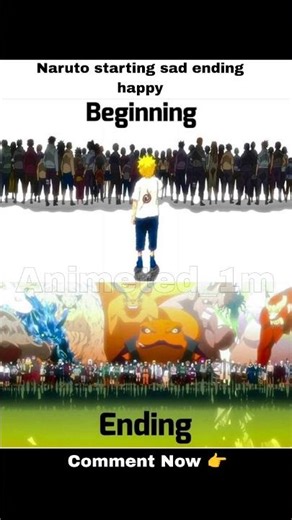 Naruto Starting Sad 😢 Ending Happy 🥹🔥 #naruto #shorts