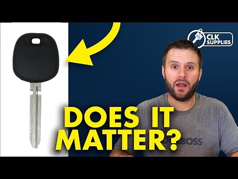 Toyota Transponder Key 🧐 Does the H Matter? TOY44H