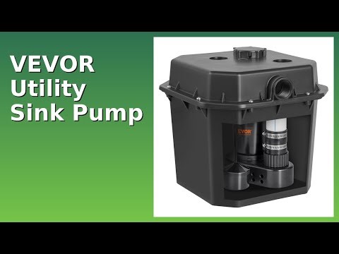 REVIEW (2025): VEVOR Utility Sink Pump. Features.