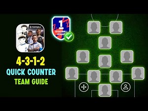 Mastered 4-3-1-2 Quick Counter Formation 🔥🥵 Step By Step Guide 4-3-1-2 Squad Building eFootball 25 🔥