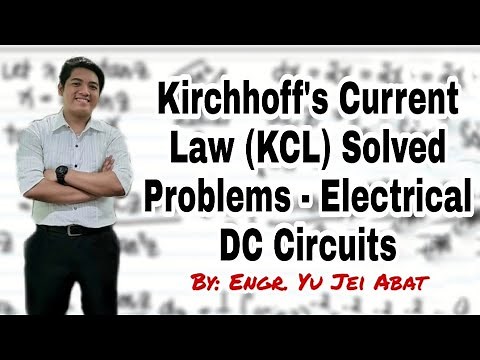 Kirchhoff's Current Law (KCL) Solved Problems - Electrical DC Circuits