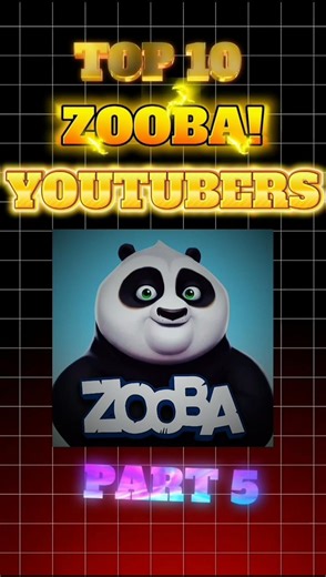 Top 10 Zooba YouTubers🔥 Ranking in 2026 PART 5 | Zooba Content Creators | #shorts #zooba #trending