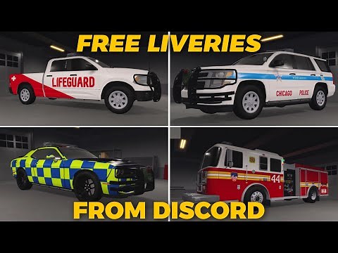 Free Liveries I FOUND From ER:LC Discord | PART ONE