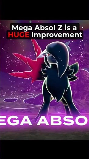 Mega Absol Z is a HUGE Improvement! #pokemon #pokemonlegendsza #megadimensions