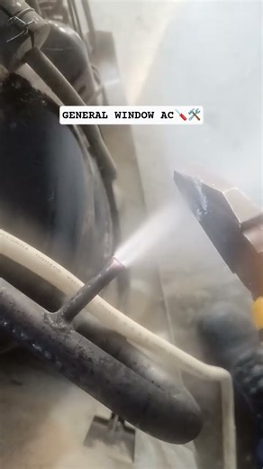 Window ac gas remove #Gas remove #airconditioner #accircuits #acsystems #buyac #fastcooling