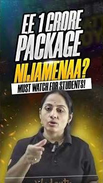 1 Crore Job Truth: 1 కోటి జాబ్ నిజం! KRD Ma'am | Vedantu Learning Centre #vedantu #vedantutelugu