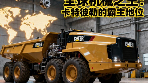 全球机械之王：卡特彼勒的霸主地位。