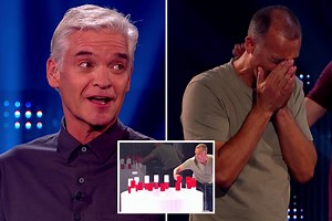 Phillip Schofield emotional on Million Pound Cube as dad gives £100,000 winnings to his children