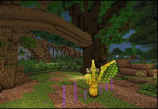 我使用 Create mod 为植物制作动画...还有 Portal