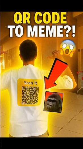 Never Trust a QR Code 💀(Never Tap The Sound) #shorts