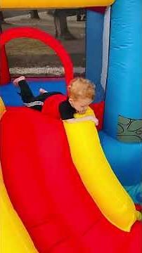 Disney Mickey Mouse Bounce House with Slide, Indoor Outdoor Inflatable Bouncy Castle Funhouse🔗⬇️❤️