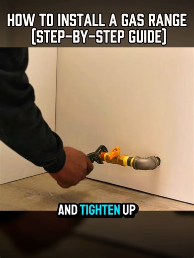 How To Install a Gas Range (Step-by-Step Guide) #GasRange #ApplianceInstall #KitchenUpgrade #HomeImprovement #DIYHome #KitchenRemodel #ContractorTips #HowToInstall #USA #DIY