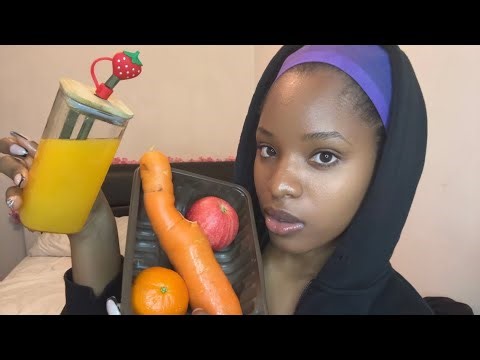 Eat My Dinner With Me- ASMR eating 🤤
