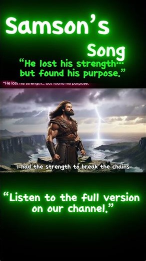 The Strongest Man… Fell 💥 Samson’s Song