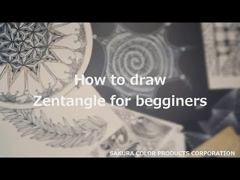 How to Draw Zentangle for Beginners