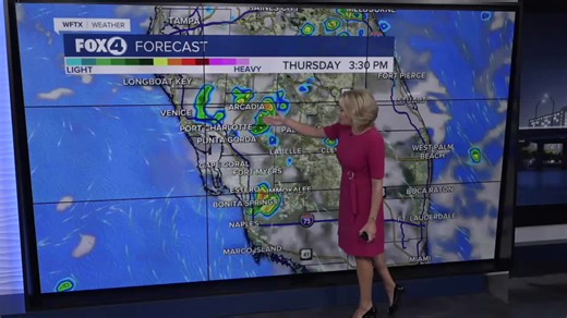 The mercury is rising but so are storm chances