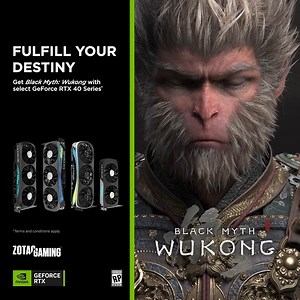 3.3K views · 18 reactions | Fulfill your destiny with the Power of GeForce RTX. Get Black Myth: Wukong when you buy select GeForce RTX 40 Series. Learn more - https://bit.ly/4cw2TRO | ZOTAC | Facebook