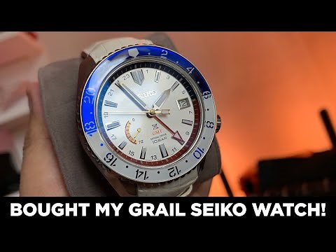 UNBOXING: Seiko Prospex LX Spring Drive GMT Gundam (SBDB033J)