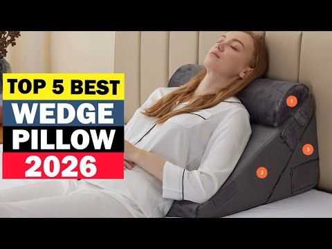 Best Wedge Pillow | Top 5 Wedge Pillow Reviews [Buying Guide 2026]