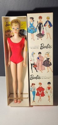 Vintage 1964 Ash Blonde Swirl Ponytail Barbie Doll #850 in Original Box & more | eBay