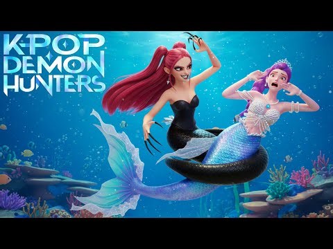 RESCUING MERMAID RUMI FROM MIRA'S PLOT ! - HUNTR/X “GOLDEN” | KPOP Demon Hunters