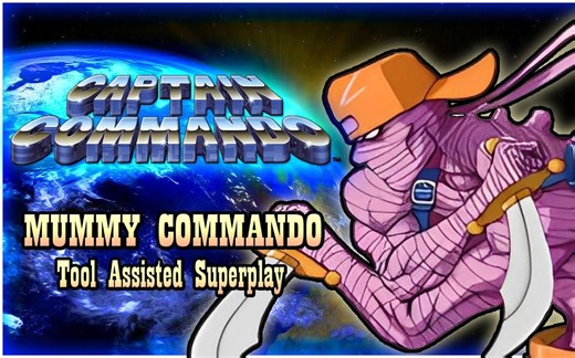【TAS】名将【CAPTAIN COMMANDO (ARCADE 1991) MUMMY COMMANDO】高清60帧