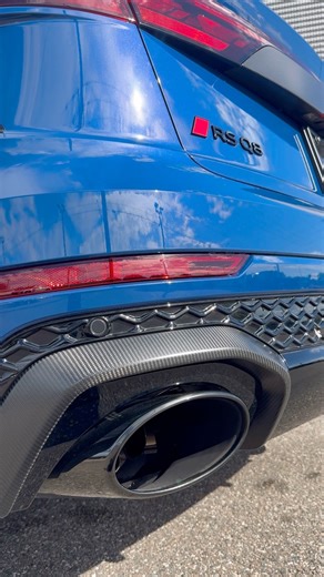 Big exhaust sounds on the Audi RS Q8 Performance‼️ #exhaustsound #audi #rsq8 #audirsq8 #audilover