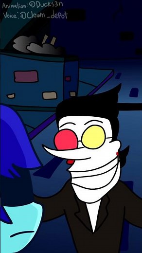 Spamton punches a trash can | Deltarune Animation