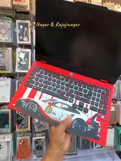 3D Laptop & Mobile Wrap Skin Design in Bengaluru