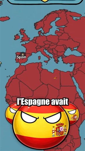 Et Si l’Espagne 🇪🇸 Avait Gagné Toutes les Guerres ? #countryballs
