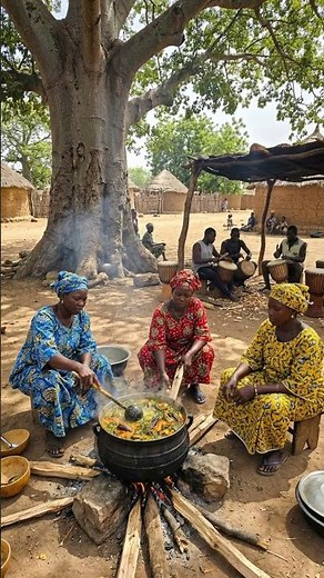 Authentic Mandinka Food: Tasty Plasas! 🍲🔥 #tribalcooking #tribalfood