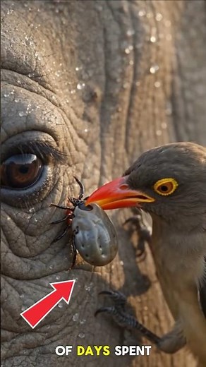 Oxpecker vs Giant Ticks | How This Tiny Bird Protects the White Rhinoceros | Wildlife Documentary