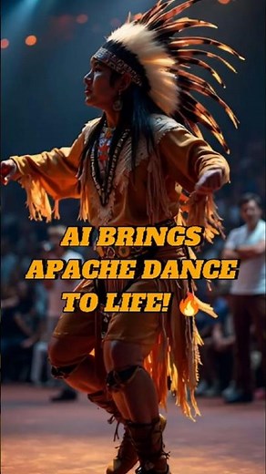 Apache Cultural Dance Brought to Life with AI Technology