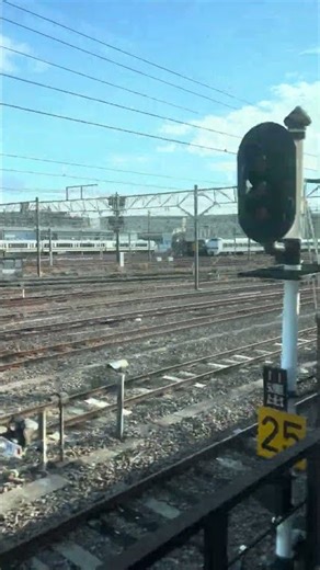 JR西日本吹田車両所を眺める